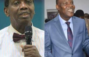 Pastor Adeboye and his successor, Pastor Joshua Obayemi