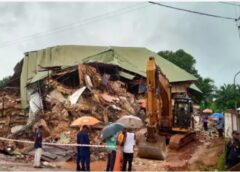 Anambra Hostel Collapse: Students Injured as Three-Storey Building Crashes Near Federal Polytechnic
